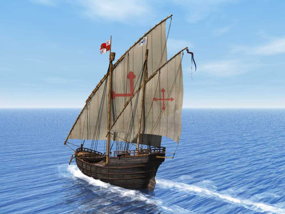 Die NIna der Kolumbusflotte Active Rendering