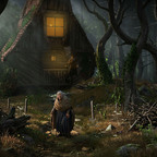 Haus im Wald neu bearbeitet