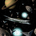 Raumpatrouille Orion - Weltraumszene