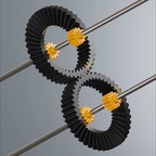 Unmögliche Zahnräder in Blender V2