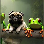 Puggy and friends