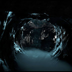 Grusel Höhle mit Grusel Nebel