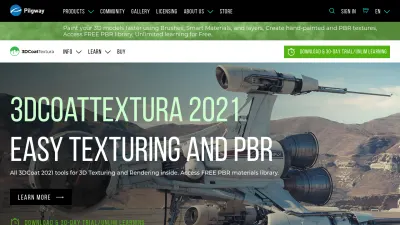 Screenshot der Webseite https://pilgway.com/product/3dcoattextura vom 2022-01-22