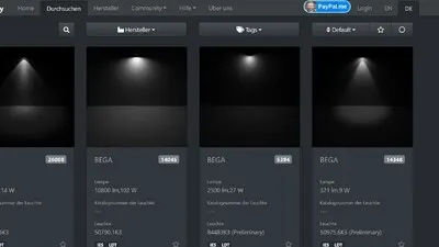 Screenshot der Webseite https://ieslibrary.com/de/durchsuchen vom 2022-03-10