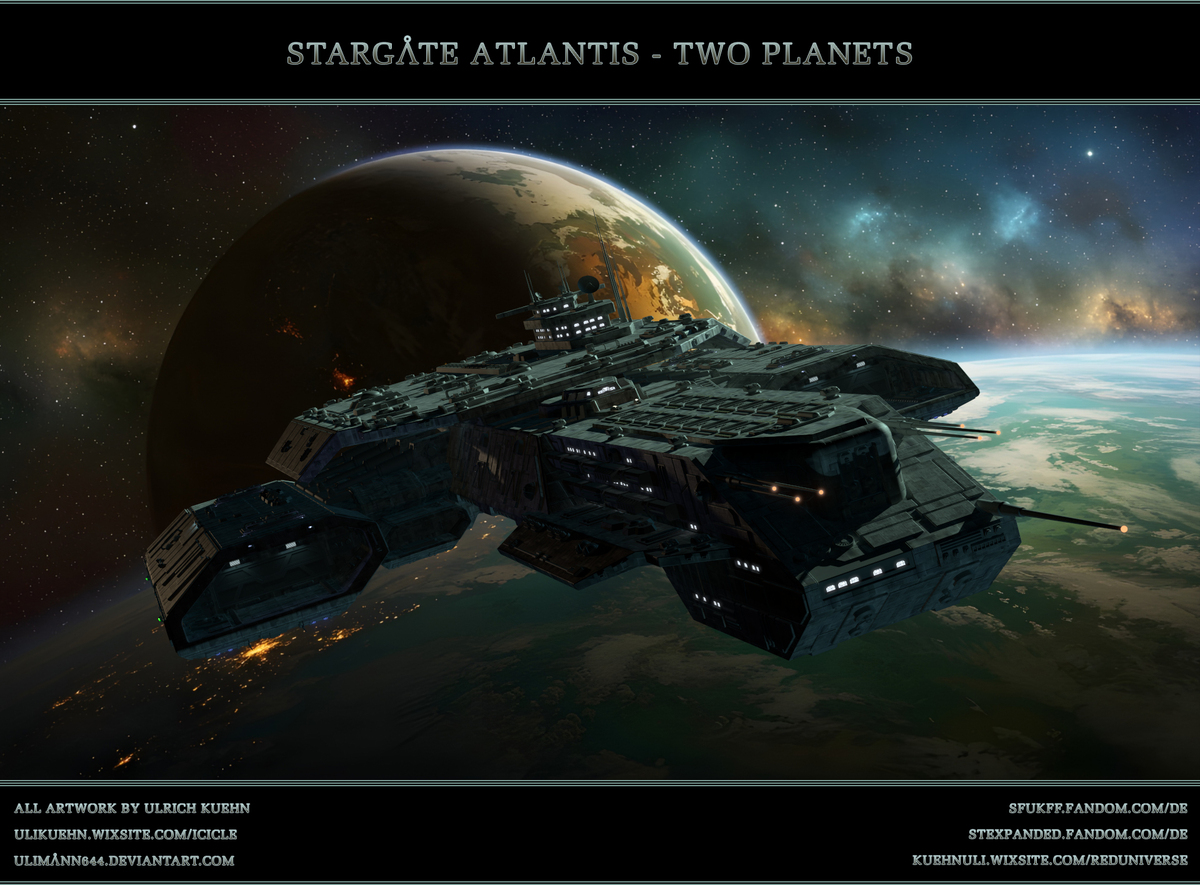 STAR GATE ATLANTIS - TWO PLANETS